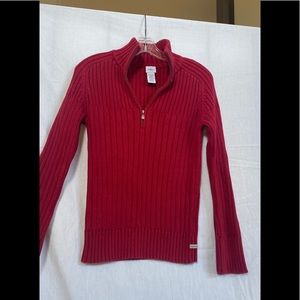 Vintage Calvin Klein Quarter Zip Sweater size M